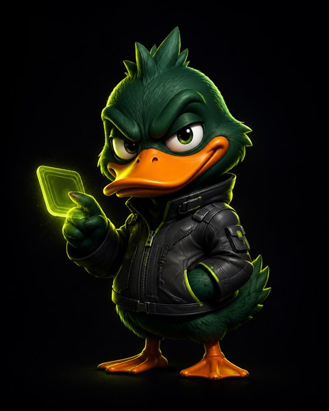 Mascote Duck Ultimate